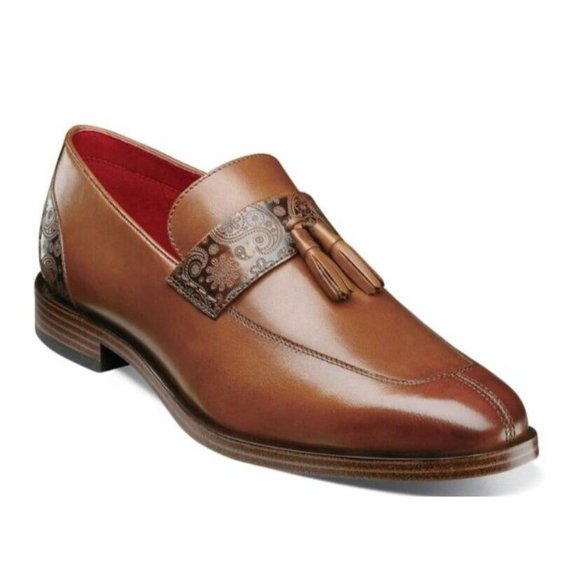 Stacy Adams Mens Quniby Tassel Slip on Loafers size 9